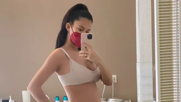 Bare Bumps! 90 Day’s Juliana Custodio and More Pregnant Celebs in Lingerie