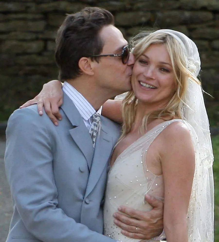 Best Celebrity Weddings of 2011 Kate Moss and Jamie Hince