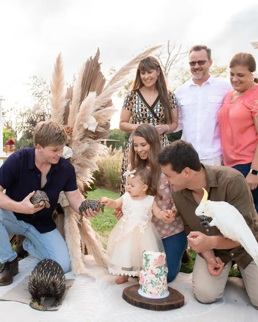 Bindi Irwin and Chandler Powell Celebrate Daughter Grace’s 1st Birthday With Zoo Party