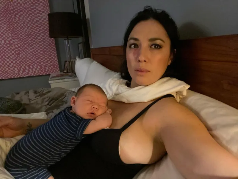 Breast-Feeding Their Babies! Michelle Branch, More Moms Share Nursing Pics Promo