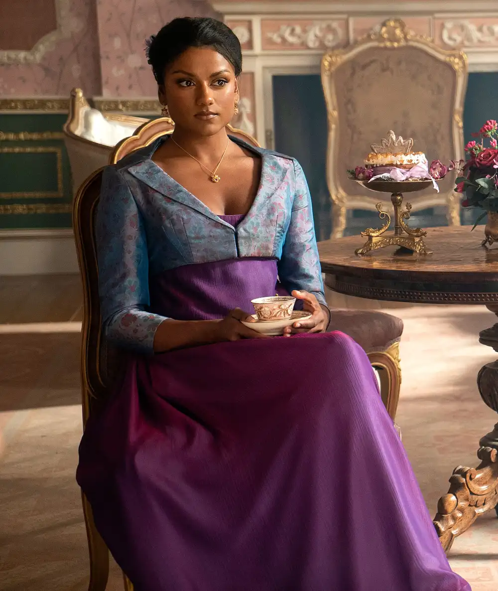 Bridgerton Simone Ashley Tore Her Should From Wearing a Corset 2