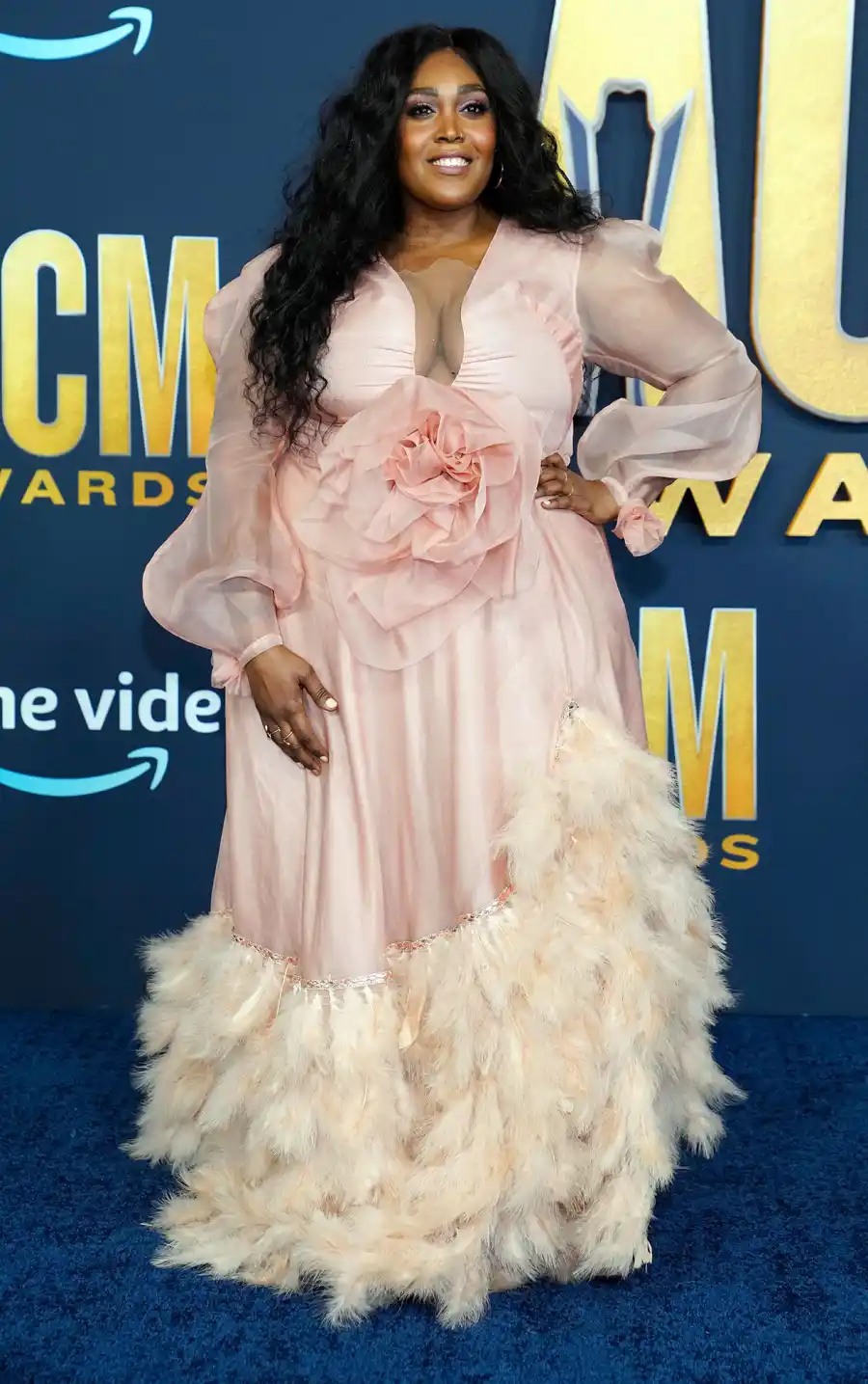 Brittney Spencer ACM Awards 2022 Red Carpet Fashion