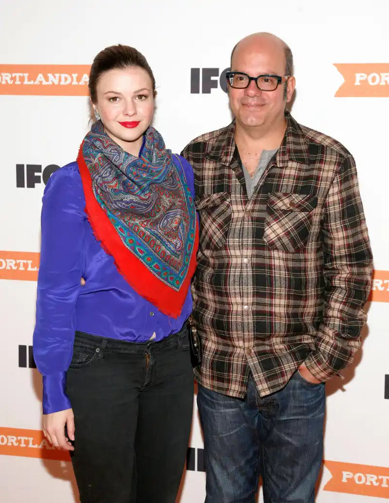 Celebrity Weddings 2012 Amber Tamblyn and David Cross
