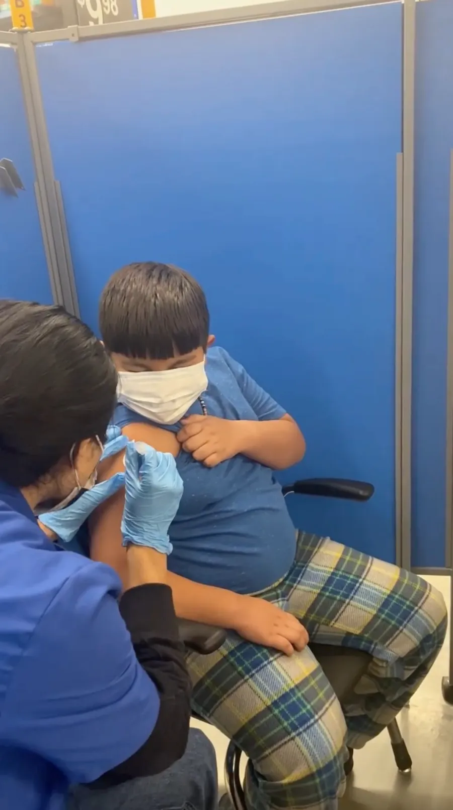 Celebrity Kids Getting the COVID-19 Vaccine Anna-Marie Campisi