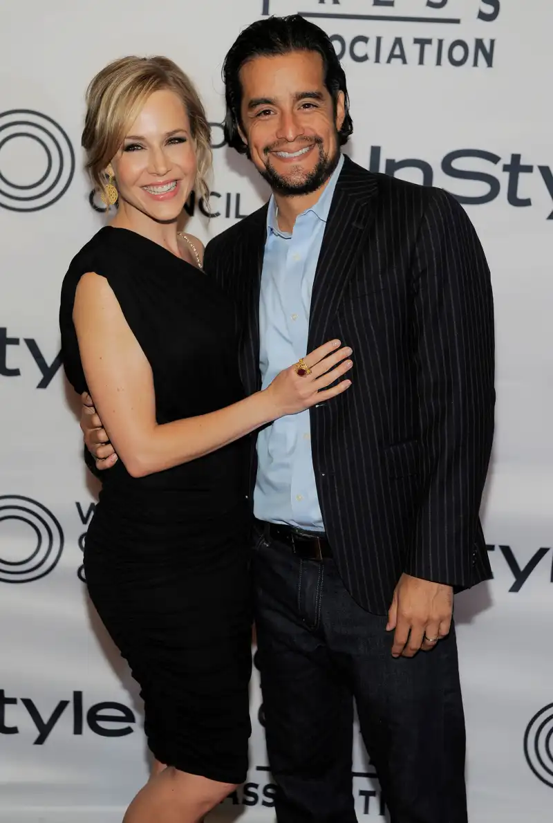 Celebrity Weddings 2012 Julie Benz and Rich Orosco