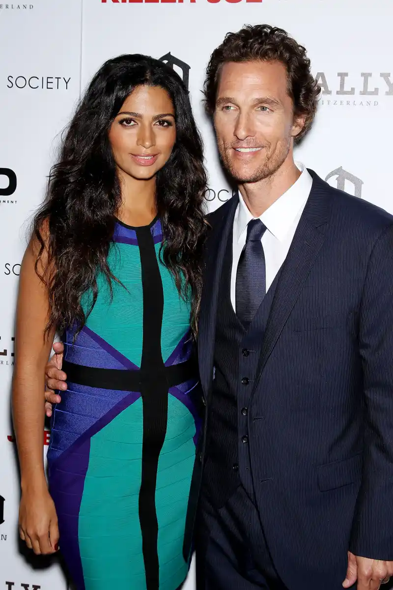 Celebrity Weddings 2012 Matthew McConaughey and Camila Alves
