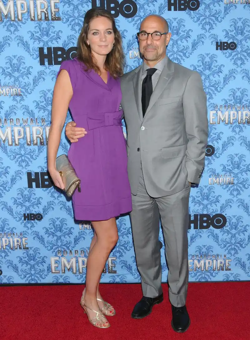 Celebrity Weddings 2012 Stanley Tucci and Felicity Blunt