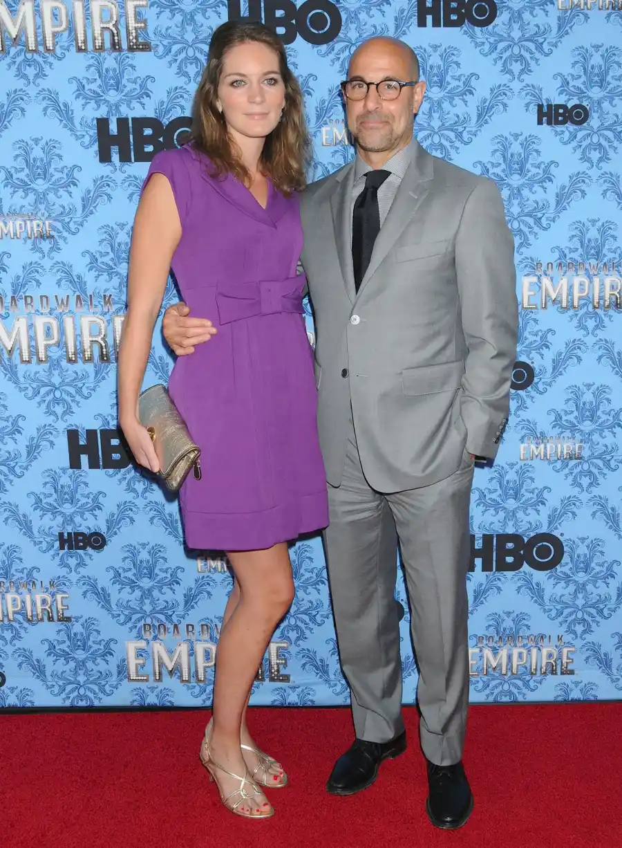 Celebrity Weddings 2012 Stanley Tucci and Felicity Blunt