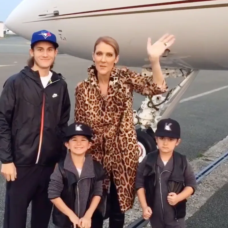 Celine Dion Sweetest Photos With Her Rene Angelil 3 Sons Family Album