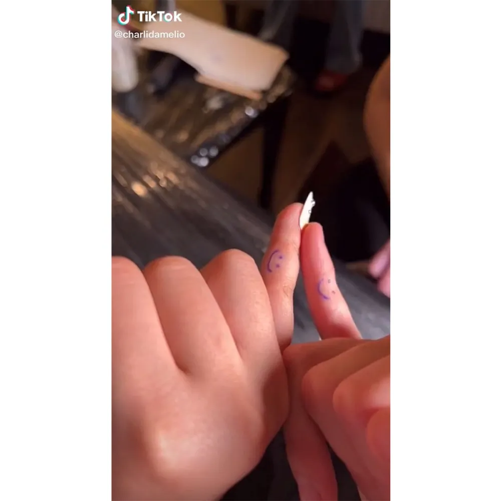 Charli D&rsquo;Amelio and Oliva Rodrigo Get Matching Tattoos With Their BFFs 2