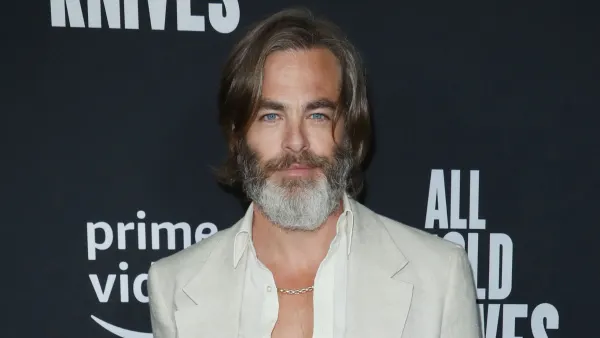 Chris Pine Bushy Beard Is Result Straight Up Laziness