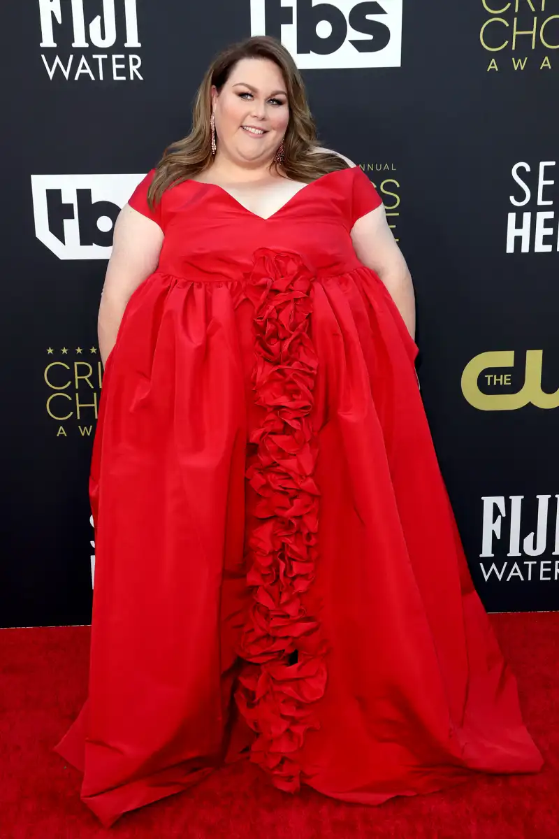 Chrissy Metz Critics Choice Awards 2022 Red Carpet Fashion