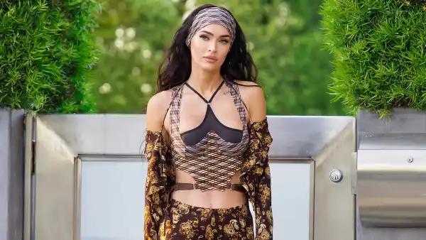 Couch Couture! Megan Fox Compares Her Latest Outfit to a Grandma’s Sofa