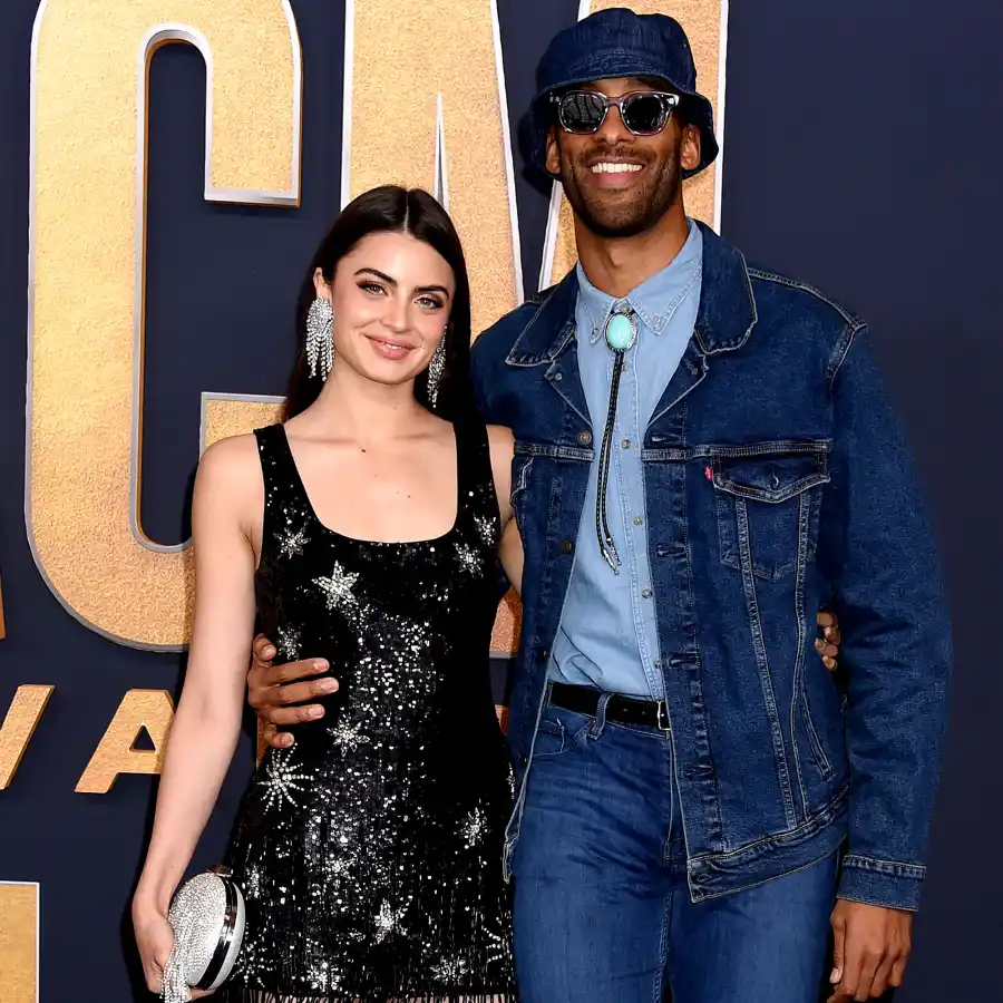 Country Couple! Matt James, Rachael Kirkconnell Shine at 2022 ACM Awards