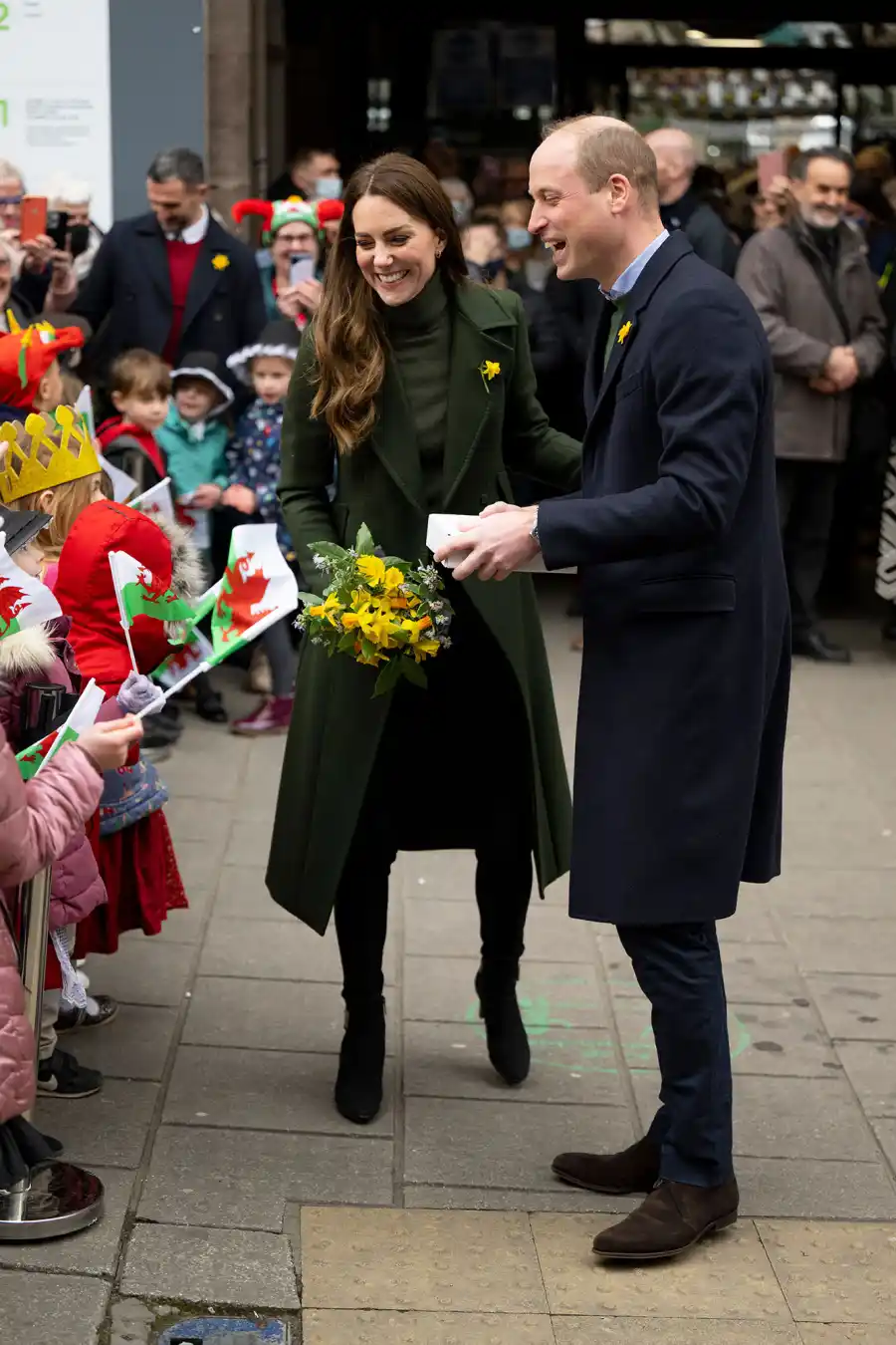 Couple Goals Duchess Kate and Prince William Perfectly Coordinated Their Outfit for Visit to Wales