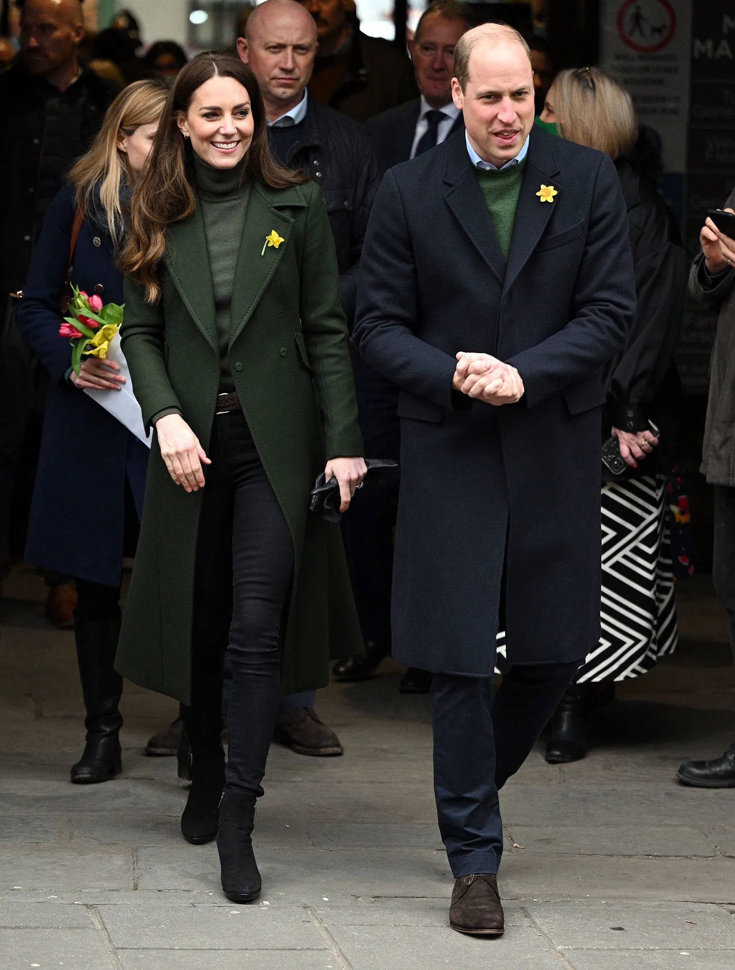 Couple Goals Duchess Kate and Prince William Perfectly Coordinated Their Outfit for Visit to Wales