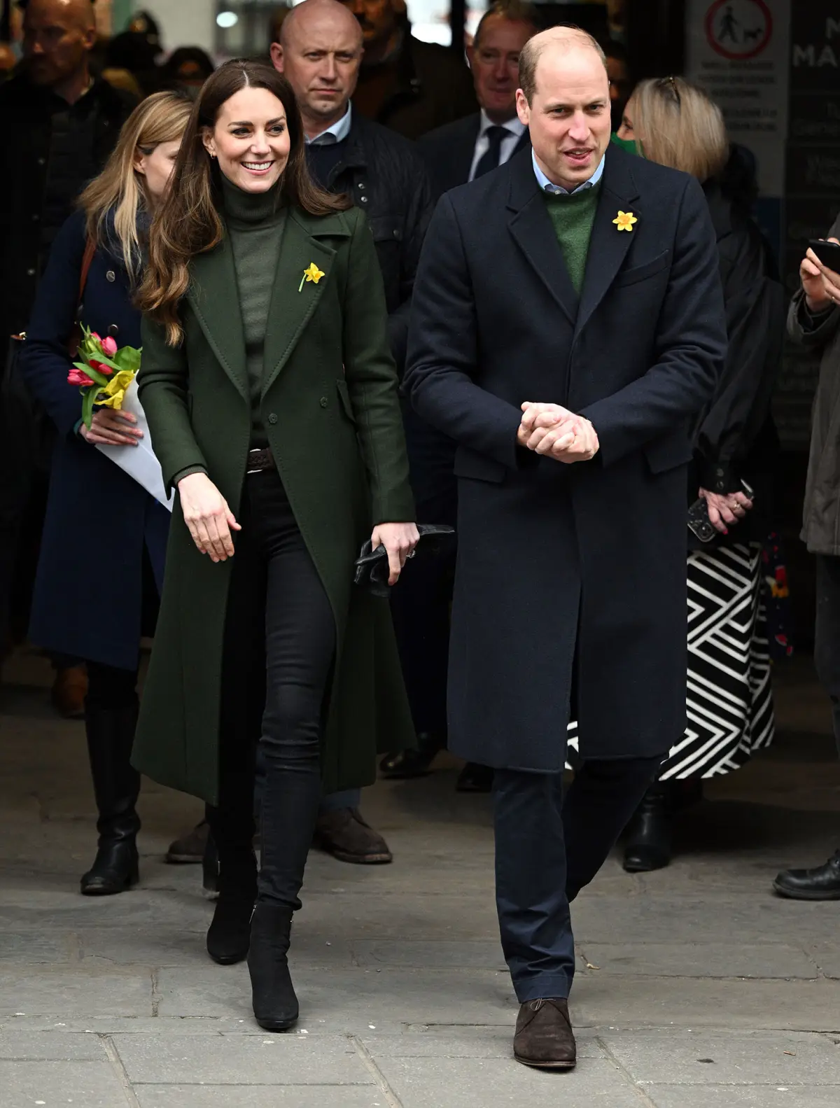 Couple Goals Duchess Kate and Prince William Perfectly Coordinated Their Outfit for Visit to Wales