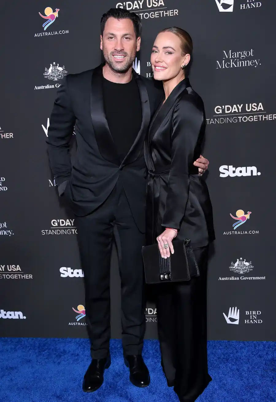 Dancing With The Stars DWTS Maks Chmerkovskiy Reunites With Wife Peta Murgatroyd in Emotional Airport After Fleeing Ukraine