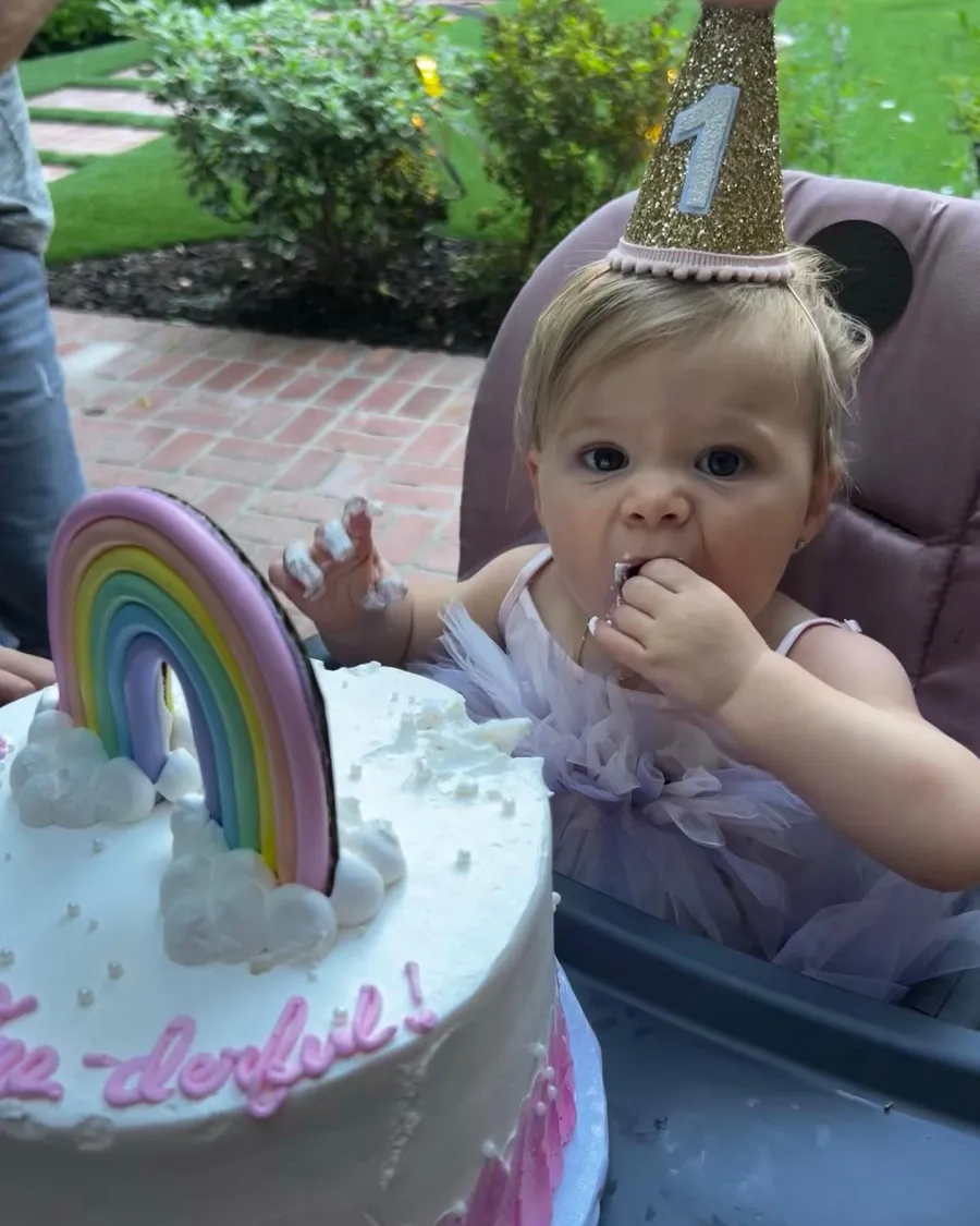 Darling Dessert Inside Hilary Duff and Matthew Koma Daughter Mae 1st Birthday