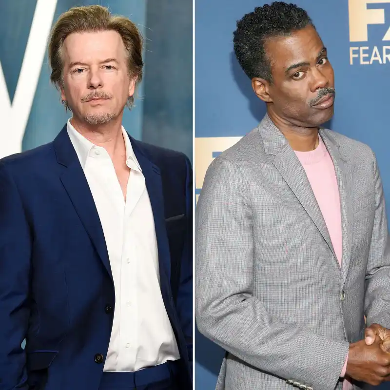 David Spade Defends Chris Rock After Slap He Didnt Have Medical Chart