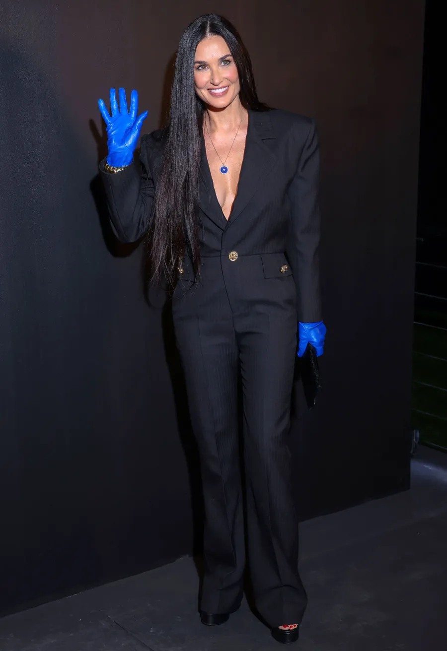 Demi Moore The Best Celeb Street Style From Paris Fashion Week