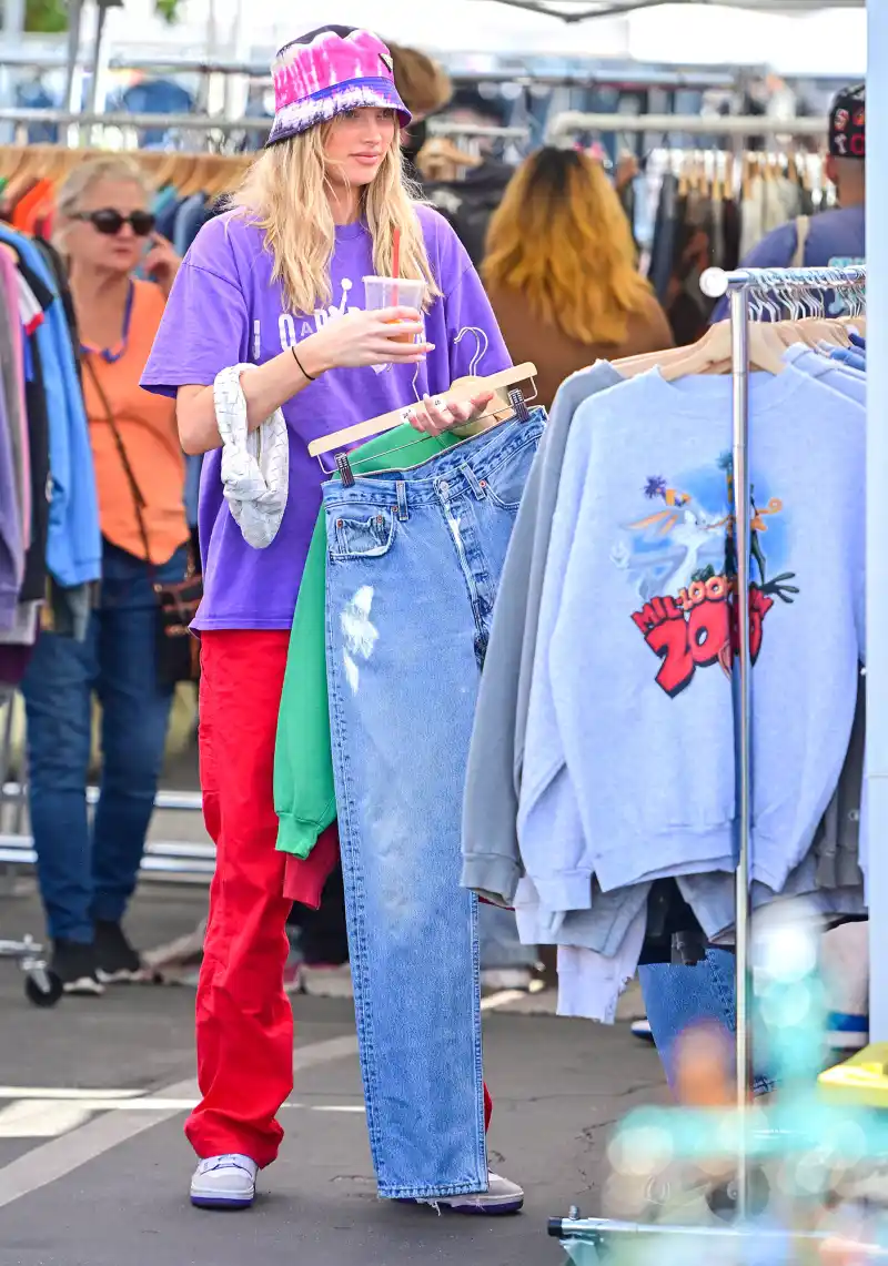 Elsa Hosk They Hit Up Flea Markets Just Like Us
