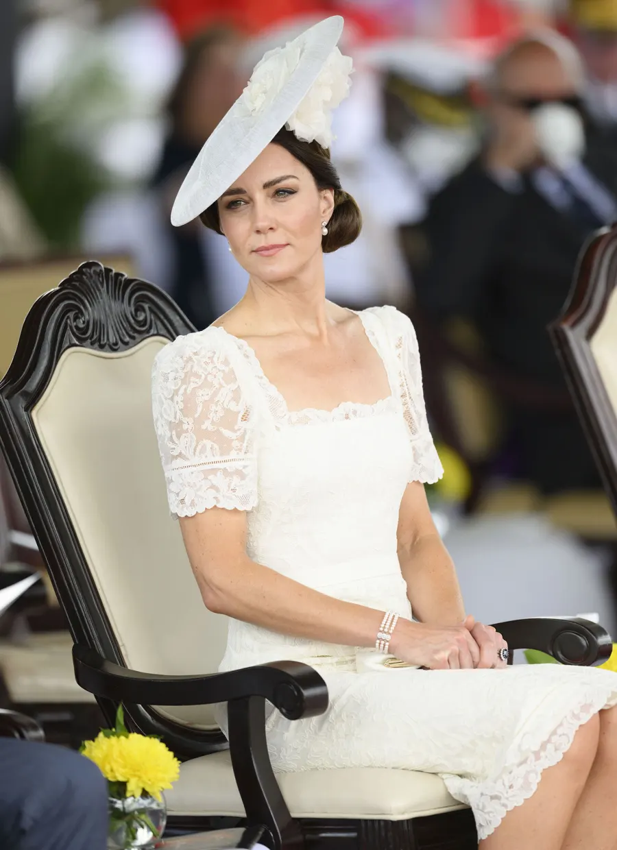 Every Stunning Look Duchess Kate Wore Her 2022 Tour Caribbean