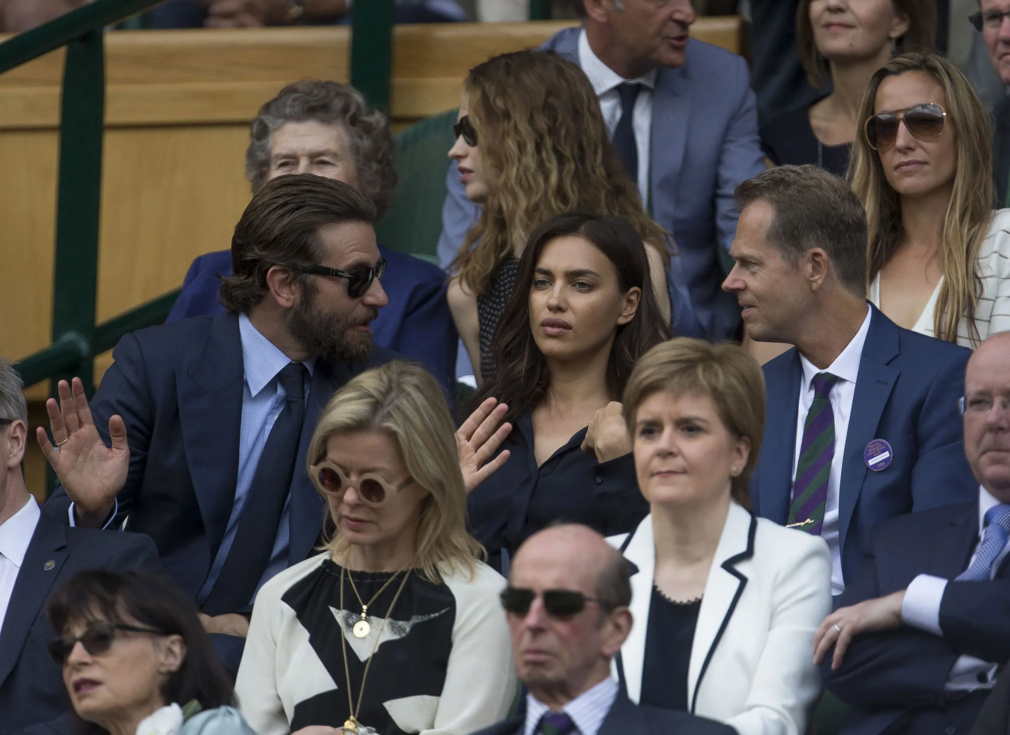 Everyone Thinks Bradley Cooper Made Irina Shayk Cry During Fight at Wimbledon 2016
