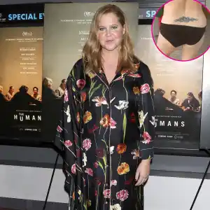Feature Amy Schumer Shows Off Her Back Tattoo While Dancing Naked