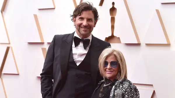 Feature Bradley Cooper and Mother Gloria Campano Oscars 2022