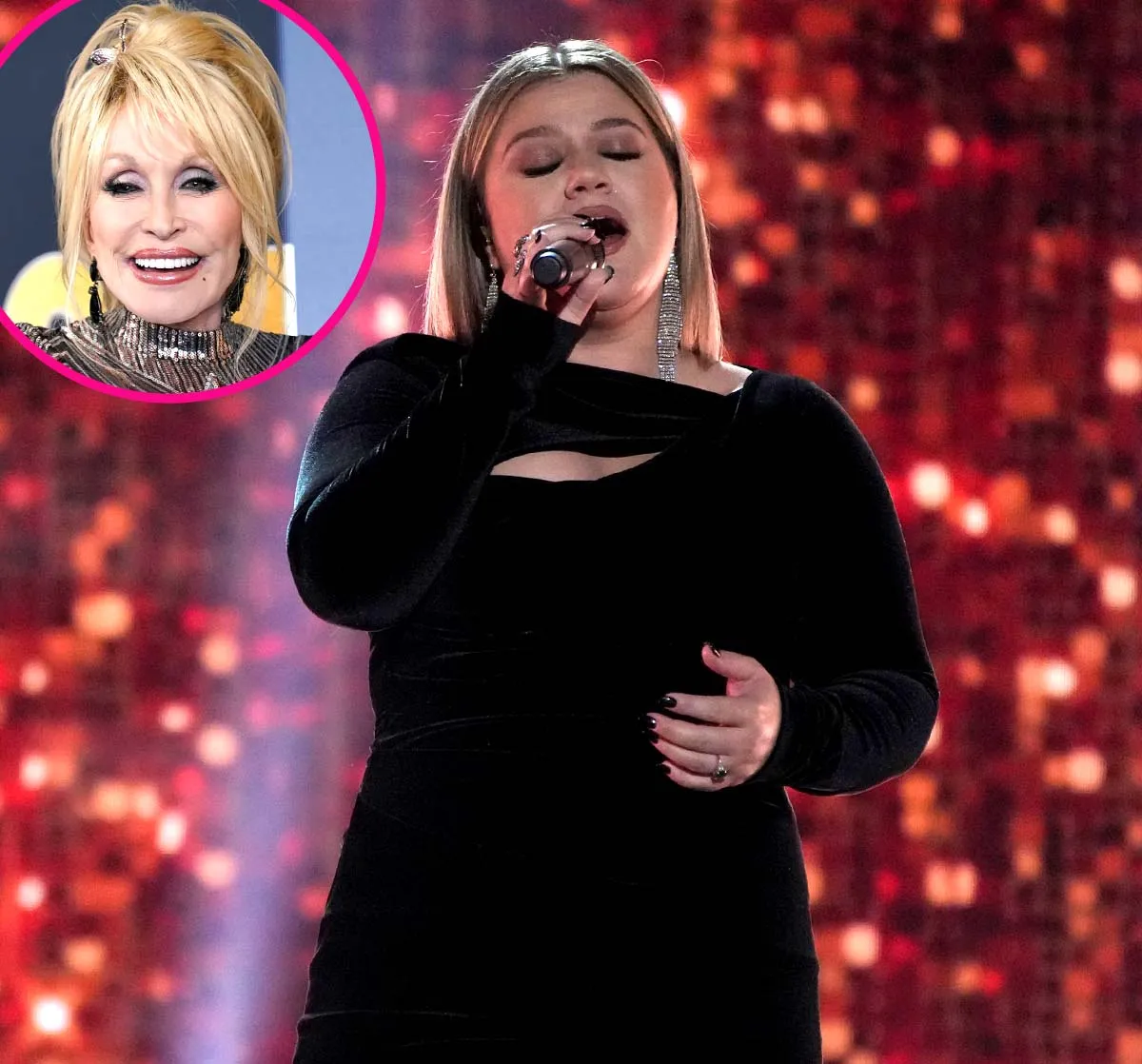 ACM AWARDS Girl Power Kelly Clarkson Slays ACM Awards With Dolly Parton Tribute