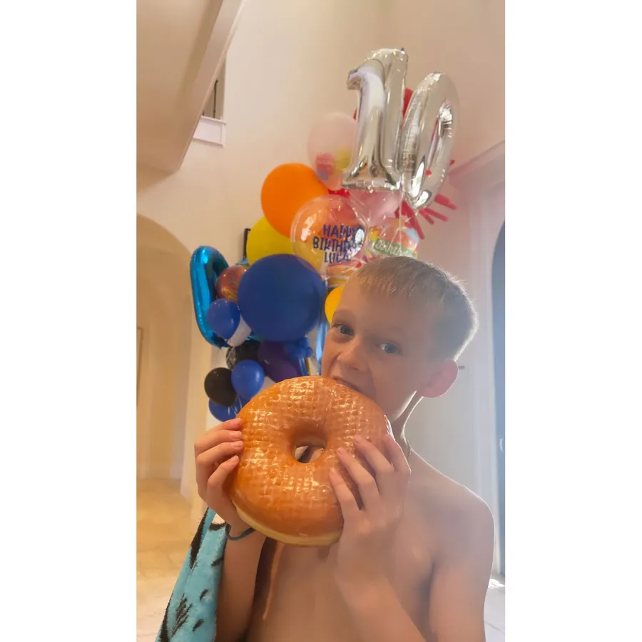 Hilary Duff Celebrates Her Mike Comrie Magic Son Luca 10th Birthday Party Photos