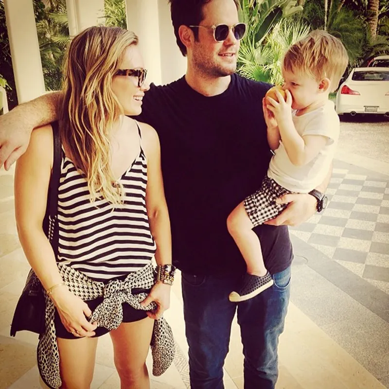 Hilary Duff Family Album Photos Her Kids With Mike Comrie Matthew Koma