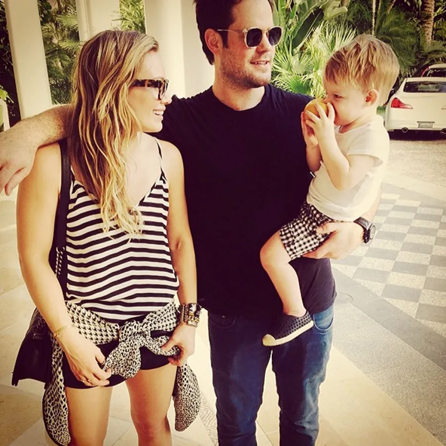 Hilary Duff Family Album Photos Her Kids With Mike Comrie Matthew Koma
