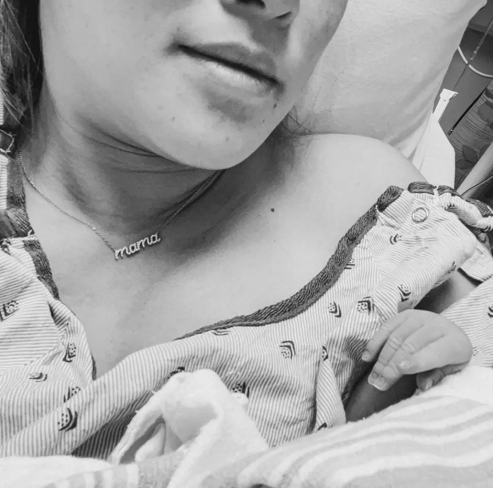 Jenna Ushkowitz welcomed a daughter on June 3.