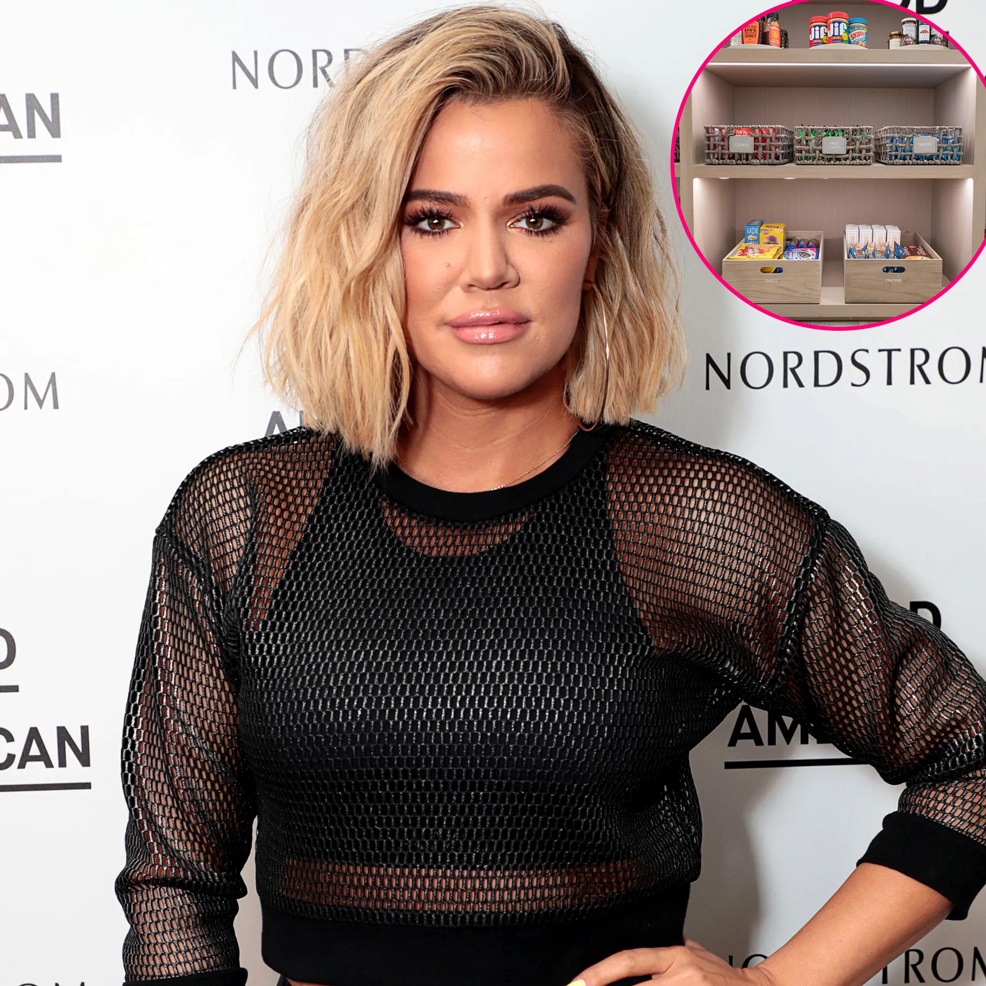 Inside Khloe Kardashian's Super Organized Pantry: See Photos of Her Labeled Snacks, Display Dishes and More