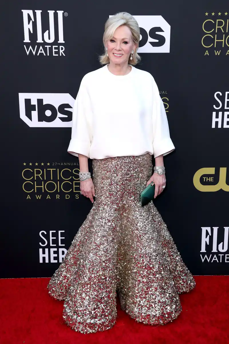 Jean Smart Critics Choice Awards 2022 Red Carpet Fashion