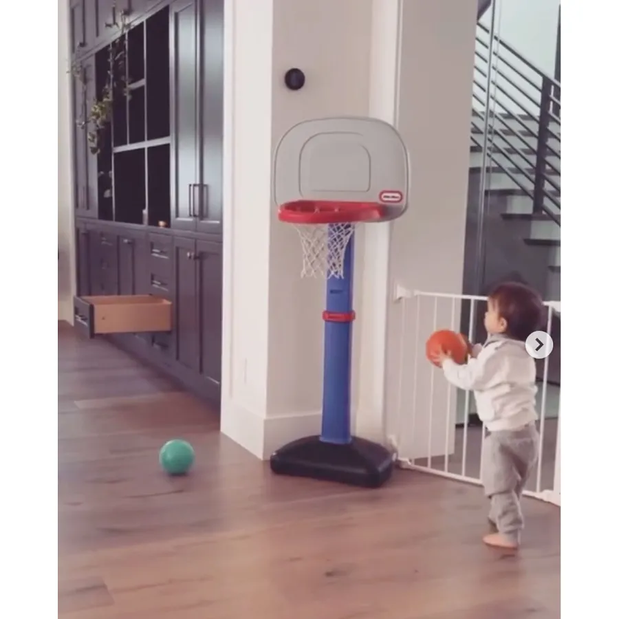 Jenna Dewan Steve Kazee Celebrate Son Callum 2nd Birthday With Basketball Themed Party