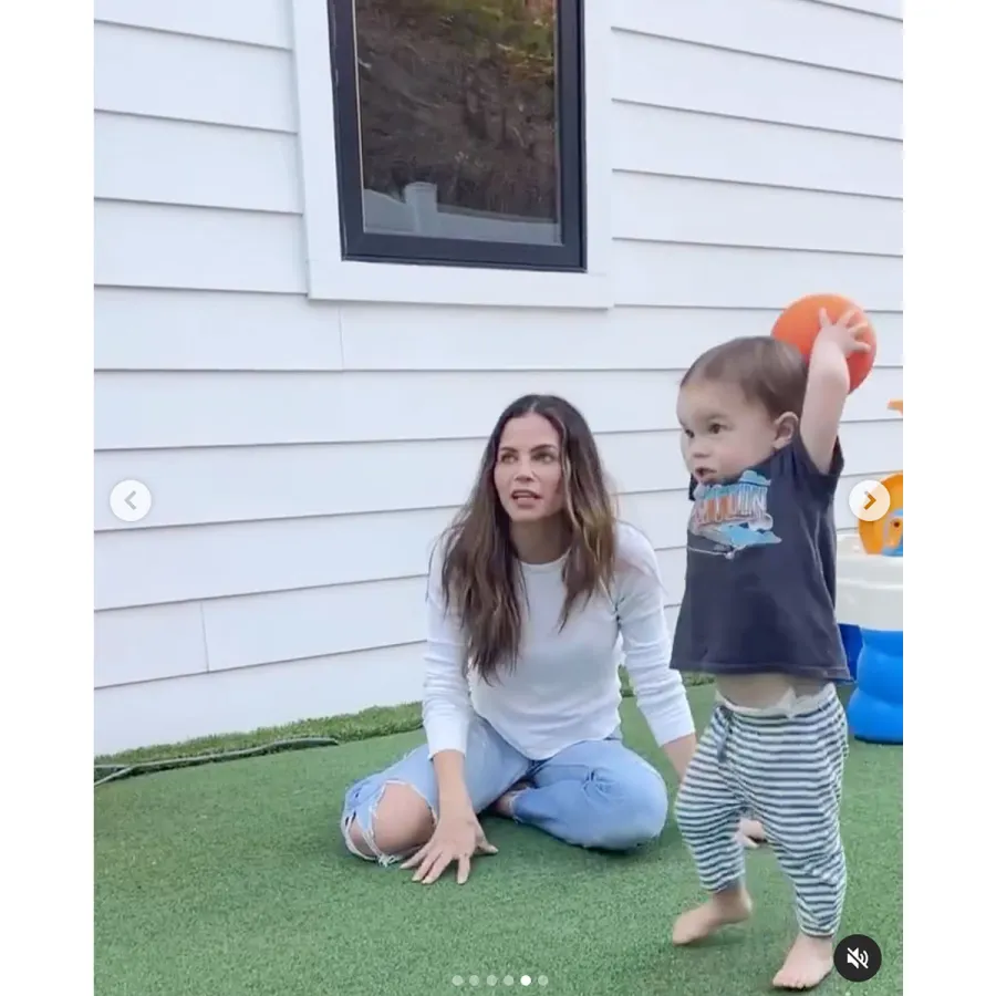 Jenna Dewan Steve Kazee Celebrate Son Callum 2nd Birthday With Basketball Themed Party