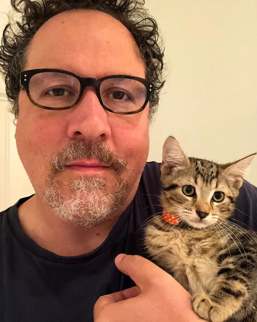 Jon Favreau Marvel Stars and Their Beloved Pets