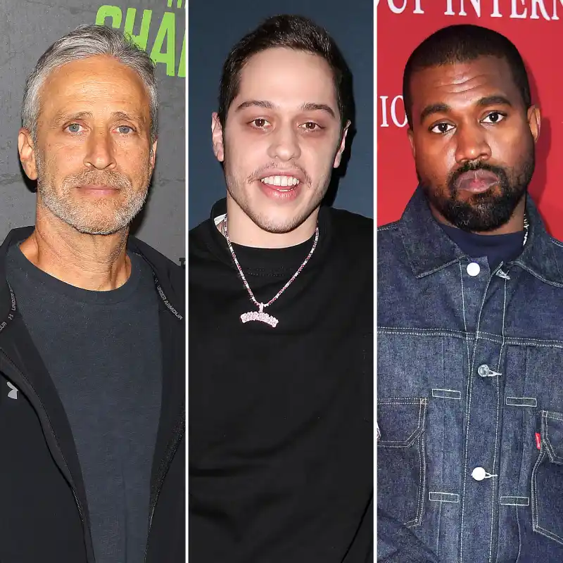 Jon Stewart Defends Pete Davidson Amid Kanye West Feud