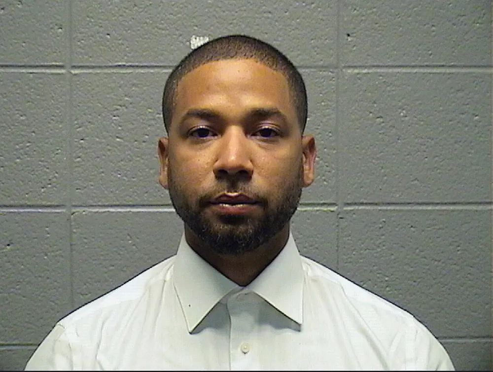 Jussie Smollett Booking Photo Mugshot