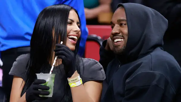Kanye West and Chaney Jones Snuggle Up Courtside After Kim Kardashian and Pete Davidson Go Instagram Official