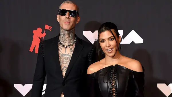 Kourtney Kardashian and Travis Barker Get Hot and Heavy During Beach Makeout