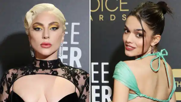 Lady Gaga Temporarily Fixed Rachel Zegler Dress Critics Choice Awards