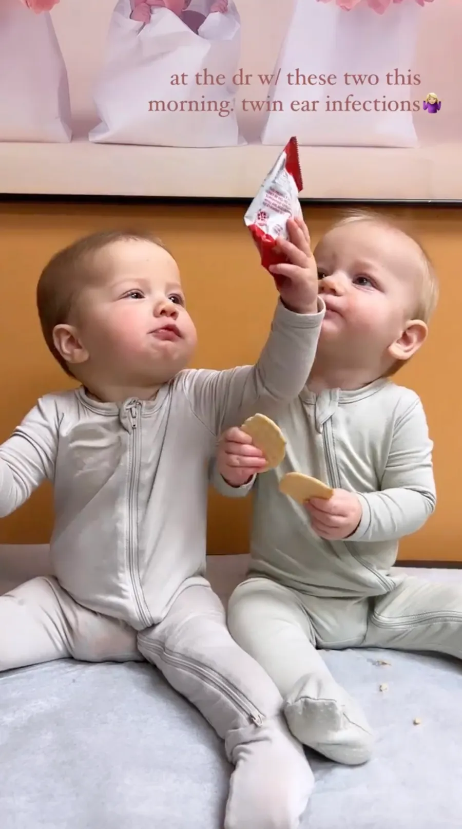 Lauren Burnham and Arie Luyendyk Jr.'s Twins Have ‘Twin Ear Infections’