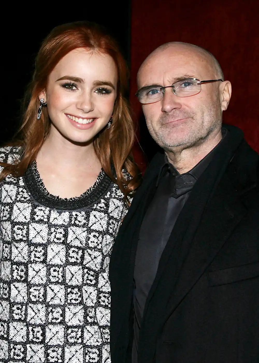Lily Collins Celebrates Dad Phil Collins&rsquo; Last Concert With Genesis: 'Such an Inspiration'