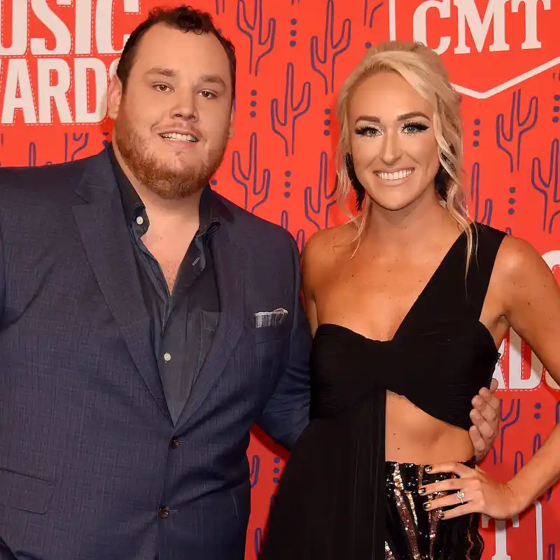 Luke Combs Thanks Pregnant Wife Nicole Combs During 2022 ACM Awards Speech