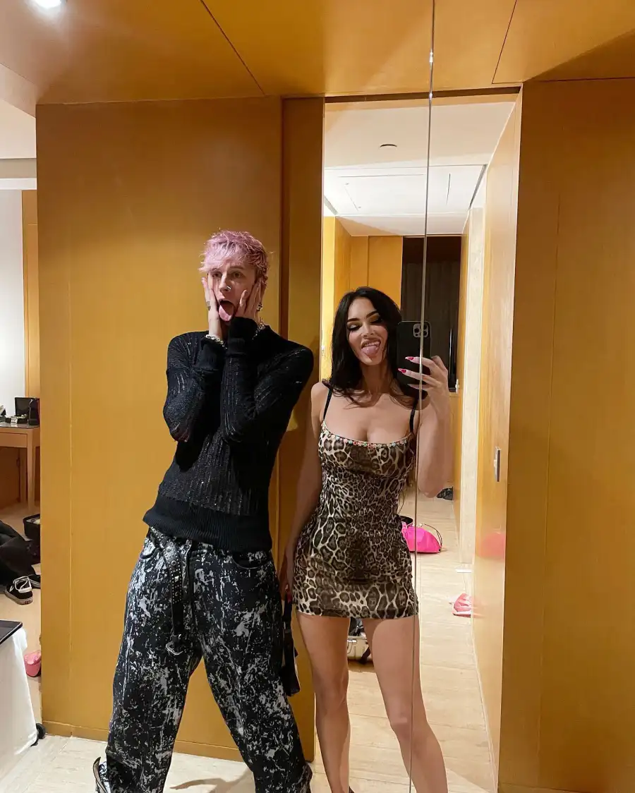MGK Megan Fox Put Their Eye Catching Couple Style Display