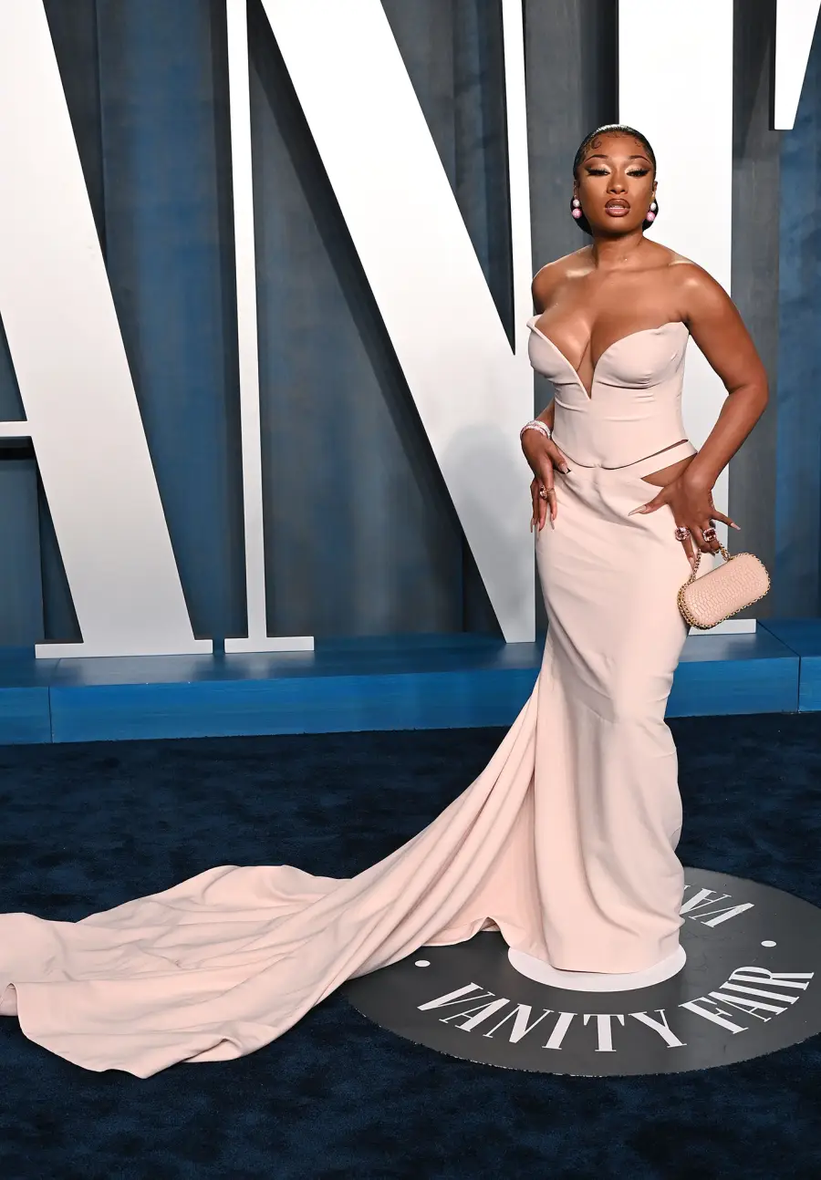 Megan Thee Stallion Vanity Fair Oscars Party 2022